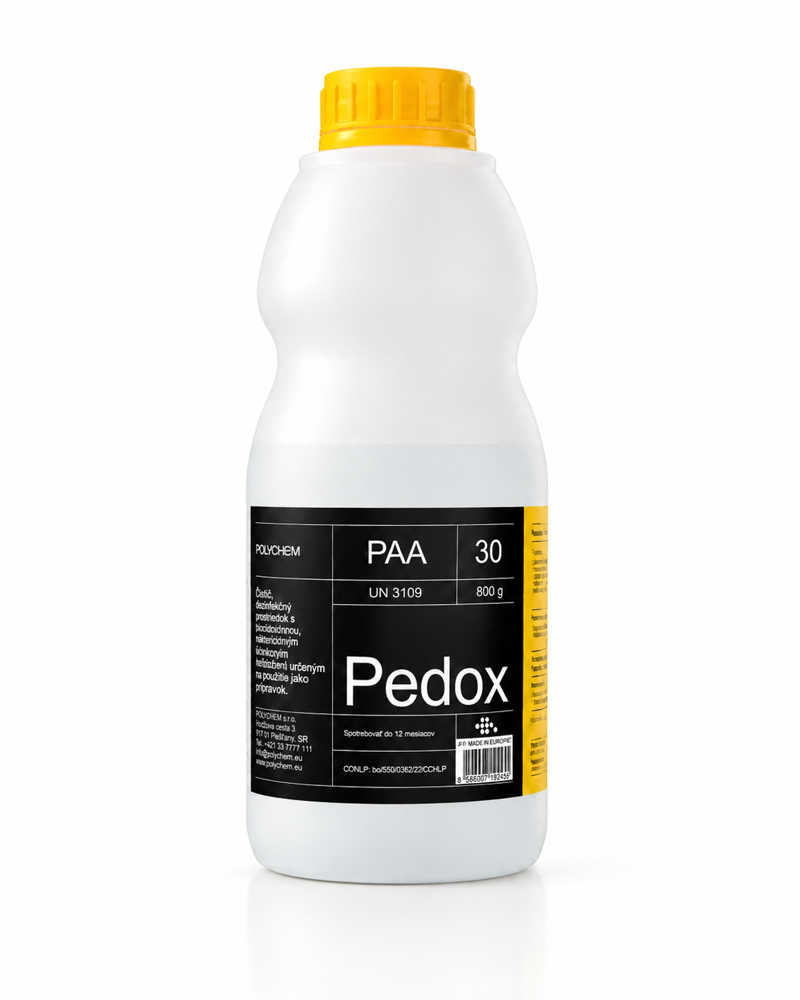 Pedox PAA 30 — BIO dezinfekcia na báze kyseliny peroxyoctovej